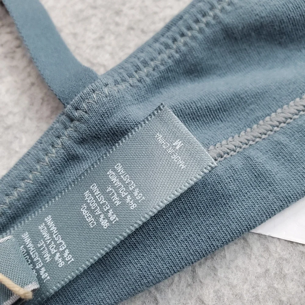 SKIMS Women Bra MEDIUM Blue Bralette Wireless Unlined NWT - Picture 9 of 13